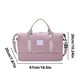 thumbnail image 4 of Bolsa de Viaje Multiusos, Duffle Ligero, Tote de Gimnasio con Compartimento Húmedo, 50x30x25cm, para Deportes, Fitness, Yoga, Viajes de Fin de Semana, Camping y Picnics., 4 of 5