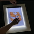 thumbnail image 1 of Painting Light Board, Tracing Board USB Interface Transparent Acrylic Board  For Design For Calligraphy Copying A4 Stepless Dimming And Power Cord, 1 of 8