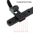 thumbnail image 4 of Bike Pannier Hook Buckle PA66+GF Pannier Hardware Kit Side Bag Mounting Bracket, 4 of 10