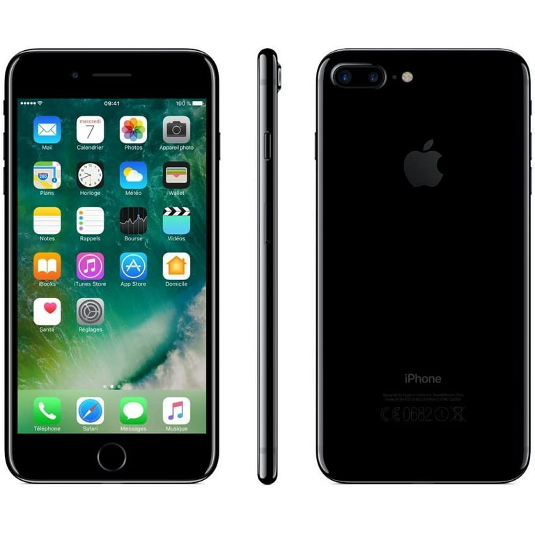 Pre-Owned Apple iPhone 7 Plus - Carrier Unlocked - 256GB Jet Black