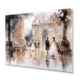 thumbnail image 2 of Designart "Fashion Impressionist gracefulness II" Fashion Metal Art Living Room, 2 of 5