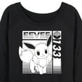 thumbnail image 3 of Pokémon - Eevee 133 - Women's Lightweight French Terry Long Sleeve Shirt, 3 of 5