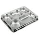 thumbnail image 1 of 1 Conjunto de plato de frutas Acero inoxidable Placa Sub-Grid Placa Bocadillo Placa de inicio, 1 of 4
