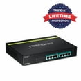 thumbnail image 2 of TRENDnet TPE-T80H 8-port GREENnet 10/100 PoE+ switch, 2 of 5