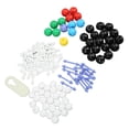 thumbnail image 1 of Kit de modelo molecular C Ecuación de carbono Kit de modelo de química orgánica de plástico ambiental para enseñanza en laboratorio, 1 of 12