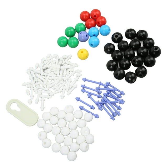 Kit de modelo molecular C Ecuación de carbono Kit de modelo de química orgánica de plástico ambiental para enseñanza en laboratorio