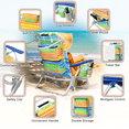 thumbnail image 7 of BOSSIN Backpack Beach Chairs for Adults,Portable Folding Camping Chair with Cup Holder & Towel Rack, 7 of 7