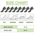 thumbnail image 5 of LOOIKOOS 12 Pairs Men Ankle socks Short Low Cut Comfort Breathable Casual Athletic Socks with Tab, 5 of 5