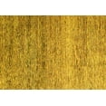 thumbnail image 1 of Ahgly Company Indoor Rectangle Oriental Yellow Modern Area Rugs, 4' x 6', 1 of 4