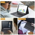 thumbnail image 7 of STYU Backlit Touchpad Keyboard Case Compatible with Galaxy Tab S6 10.5" 2019 (Model SM-T860/T865/T867), [Supports S Pen Charging] Magnetically Detachable Bluetooth Keyboard with PU Leather, 7 of 7