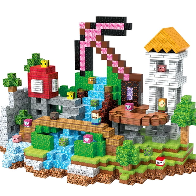 Bloques Magnéticos de Construcción AIDYVOI, 120 piezas de cubos de 2.5 cm