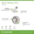 thumbnail image 2 of Symmons S599115trm Birch Shower Only Trim Package - Chrome, 2 of 5