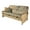 Rain Green, variant on Coil Hinged Full-size Futon Mattress in Seaport Blue-Frame Not Included