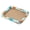 Sky Blue, variant on Natural Rattan Pet Cooling Bed Mat for Cats & Dogs – Breathable Washable Linen Woven Mat with Raised Edge, Summer Cooling Pad for Indoor Pets, Floor & Window Cat Bed