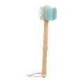thumbnail image 1 of Body Brush Double Sided Long Handled Back Scrubber Lotion Body Shower Bath .5cmx7.1cm, 1 of 8