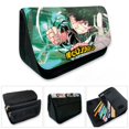 thumbnail image 1 of My Hero Academia Canvas Large Capacity Double Layer Pen Bag, 1 of 1