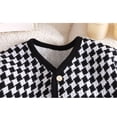 thumbnail image 7 of oqasdz Girls Jackets Children Toddler Spring Fall Girls Small Fragrance Style Boys Plaid New Open Front Clothing Top Coat Outwear Size 2 Y-3 Y, 7 of 7