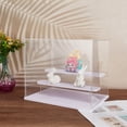 thumbnail image 4 of Transparent Plastic Minifigures Display Case 3-Tier Holder Risers for Models Building Blocks Doll Display Rectangle Clear Finished Product: 31.5x21.5x26cm, 4 of 7