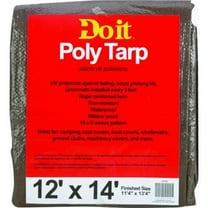 Do it Best Tools Poly Tarp Medium Duty - Durable - 12' x 14', Green