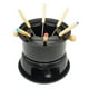 thumbnail image 1 of Mini juego de fondue, utensilios de cocina con 6 tenedores, fácil de limpiar, extraíble, olla de fusión de acero al carbono, olla caliente para SM SunniMix Ollas de fondue, 1 of 8