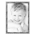 thumbnail image 2 of ArtToFrames 18" x 25" Hammered Steel Metallic Picture Frame, 18x25 inch Silver Wood Poster Frame (WOM-5264),  Pack, 2 of 7