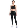 thumbnail image 3 of Thermal Fleece Lined Leggings Women - Winter Warm High Waisted Hiking Pants Workout Running Tights, 3 of 6