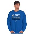 thumbnail image 5 of US Air Force Veteran USAF Pride Sweatshirt for Men or Women Brisco Brands S, 5 of 6