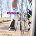 thumbnail image 6 of Uxcell 4 Pack Aluminum Alloy Bike Pegs Anti-Skid Fit 3/8 inch Stripe Purple Light Blue, 6 of 7