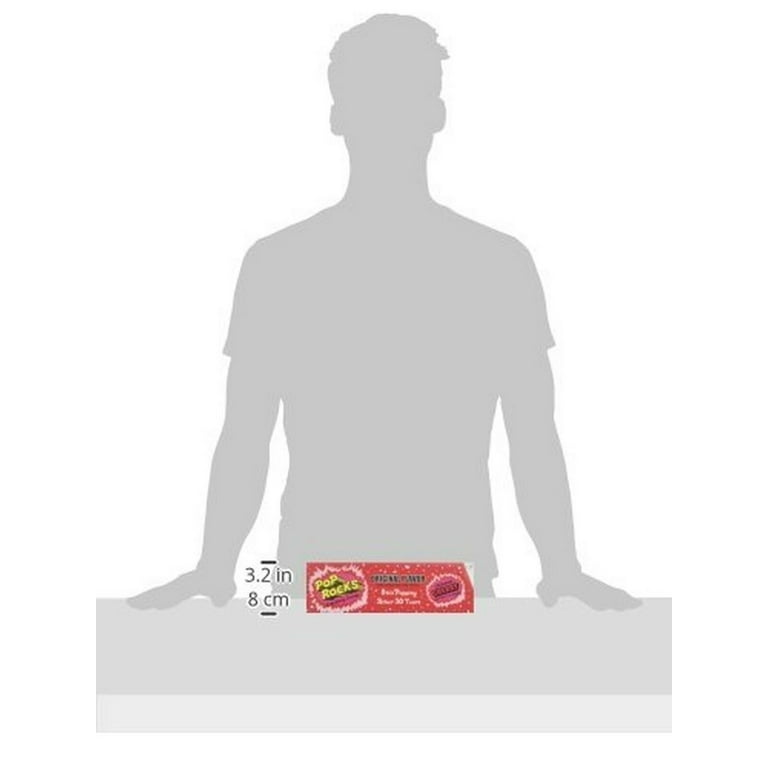 POP ROCKS Popping Candy, Cherry Flavor, 24 Count, Crackling