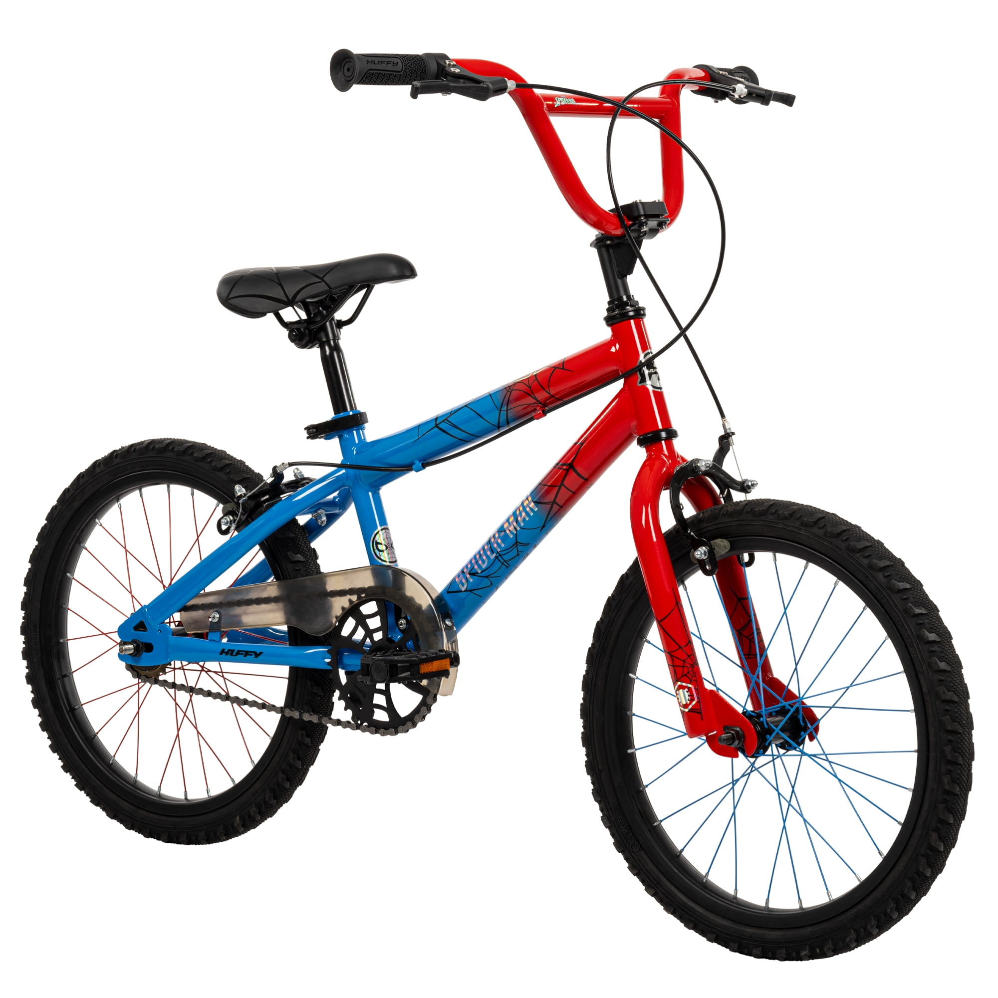Huffy 18-inch Marvel Spiderman Bike for Boys, Red and Blue