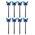 thumbnail image 1 of EeaseMX 8 pinzas laterales para el pelo con diseño de mariposas 3D, accesorios para el cabello, 1 of 7