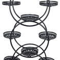 thumbnail image 4 of Metal 6 Tier 9 Potted  Stand, Metal  Stand Indoor and Outdoor, for Patio Garden Living Room Balcony Bedroom, 4 of 7