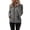 Gray, variant on MASRIN Womens Solid Color Winter Jackets Fuzzy Sherpa Fleece Stand Collar Long Sleeve Outerwear Full Zip Casual Coats with Pockets Beige S