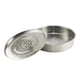 thumbnail image 1 of Bandeja de té, escurridor, redonda, bandeja decorativa para almacenar agua, bandeja de mesa con base para tetera, 18 cm, 1 of 9
