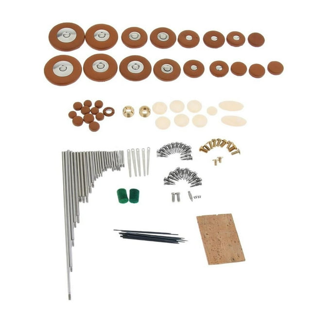 Kit de mantenimiento de reparación de saxo de saxo Herramientas de reparación de saxofón, kit de reparación de saxo alto, para entusiastas de los