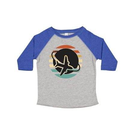 

Inktastic Airplane Trip Vintage Travel Gift Toddler Boy or Toddler Girl T-Shirt