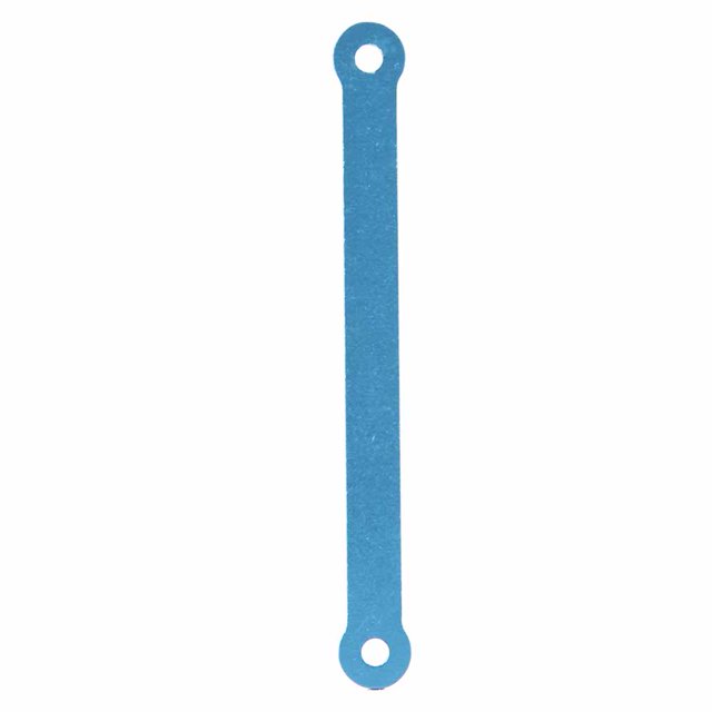 Barra de unión del brazo delantero de aleación de aluminio para coche Traxxas Slash 2WD 1:10 RC (azul claro)