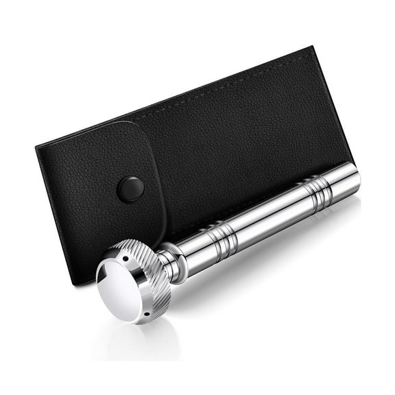 Pocket Holy Water Sprinkler With Leather Case, Religious Pocket Aspergillum Tool For Ceremonies Gift for Clergy Member