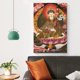 thumbnail image 4 of Póster de pintura Thangka tibetana de Tara Blanca (7), impresiones artísticas de lienzo para pared, regalos, fotografías, pinturas, carteles, decoración de habitación, decoración del hogar, 60 x 90 cm, 4 of 6