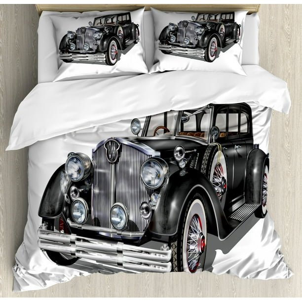 Old Hollywood King Size Duvet Cover Set Brand New Nostalgic