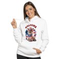 thumbnail image 2 of Devon Rex Patriotic Welcome for 4Th of July Independence Day Hoodie Unisex Merch Hoodies Cat Lover Kitten Owner Gifts - 00010, 2 of 6