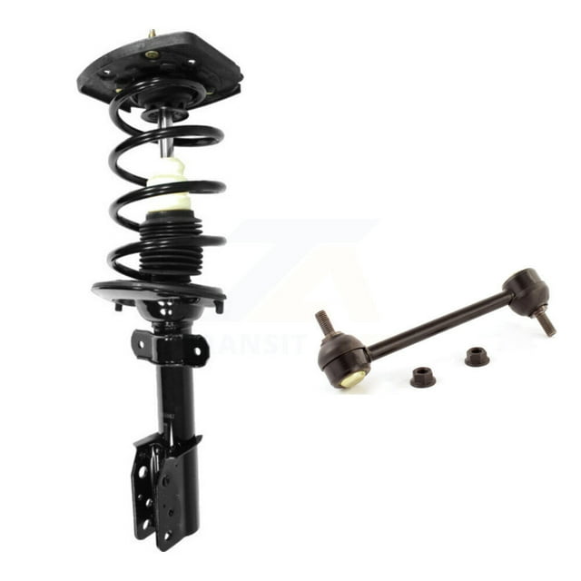 Transit Auto Rear Right (Passenger Side) Complete Shock Assembly and TOR Link Kit for Car Chevrolet Impala Monte Carlo Oldsmobile Intrigue Fits Police Taxi; Excludes 17" 18" Wheels KSS-105629