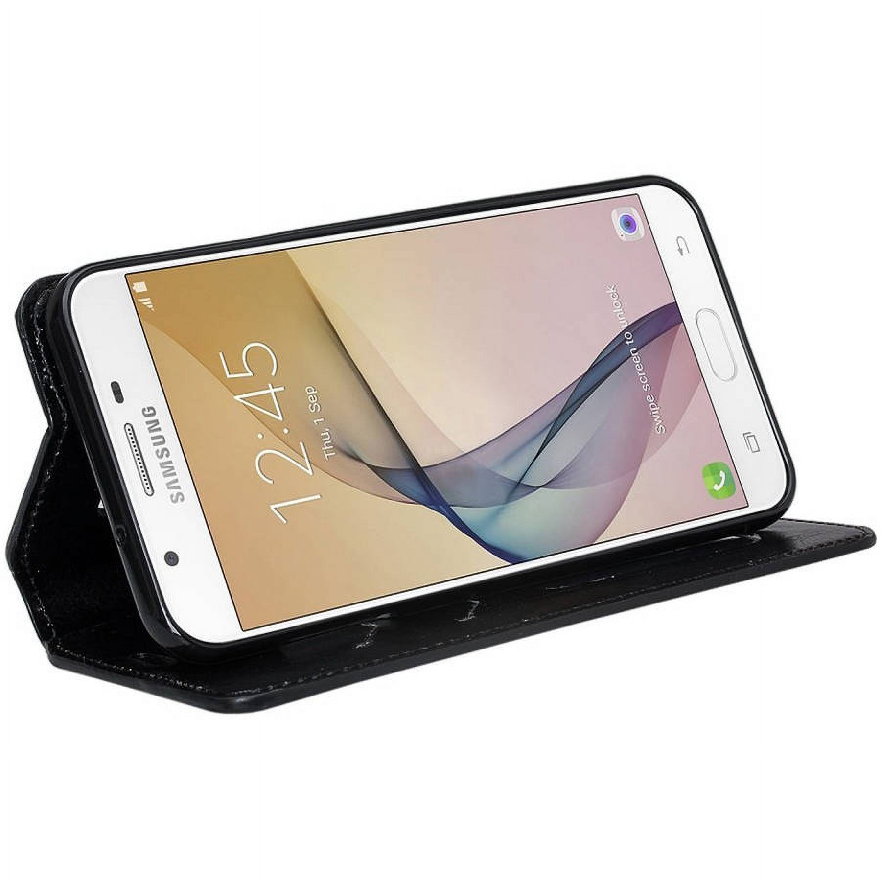 Protective Wallet Stand Case for Samsung Galaxy J7 (J7 Perx, J7 Sky Pro, J7 V; 2017), Perfect Fit