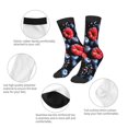 thumbnail image 3 of Naloa Variety Of Fruits And Berries Kids Socks Unisex Kids and Toddlers' Crew Socks, ,1 Pairs, 3 of 5