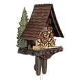 thumbnail image 2 of HerrZeit by Adolf Herr Cuckoo Clock  - The Busy Wood Chopper, 2 of 3