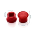 thumbnail image 2 of New 5pcs Rubber TrackPoint Keyboard Mouse Red Cap Soft Dome Laptop Pointer For Lenovo ThinkPad X/T/E/L/P/Yoga Series, 2 of 5