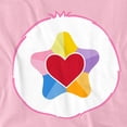 thumbnail image 2 of Care Bears True Heart Bear Belly Unisex Adult T Shirt, Pink, 4X-Large, 2 of 2