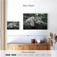 thumbnail image 4 of Elephant Stock Green Eyed Jaguar Wall Art - Horizontal Canvas Wall Art - Bedroom Wall Decor - Animal Canvas - Green And White Decor - 12" x 8", 4 of 5