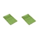 thumbnail image 2 of Inteprter Alfombrilla de baño Chenille - Fuerte absorción de agua Exquisita textura hecha a mano Sin daños en el suelo Fruta verde 40cm * 60cm Fruta Verde 40 cm * 60 cm 2Conjunto, 2 of 6