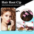 thumbnail image 3 of 12 PCS Volumizing Hair Root Clip,Natural Fluffy Hair Clip Hair Self Grip Root Volume Hair Curler Clip,6 Colors Curly Hair Styling Tool Hair Rollers Small And Easy to Carry, 3 of 7